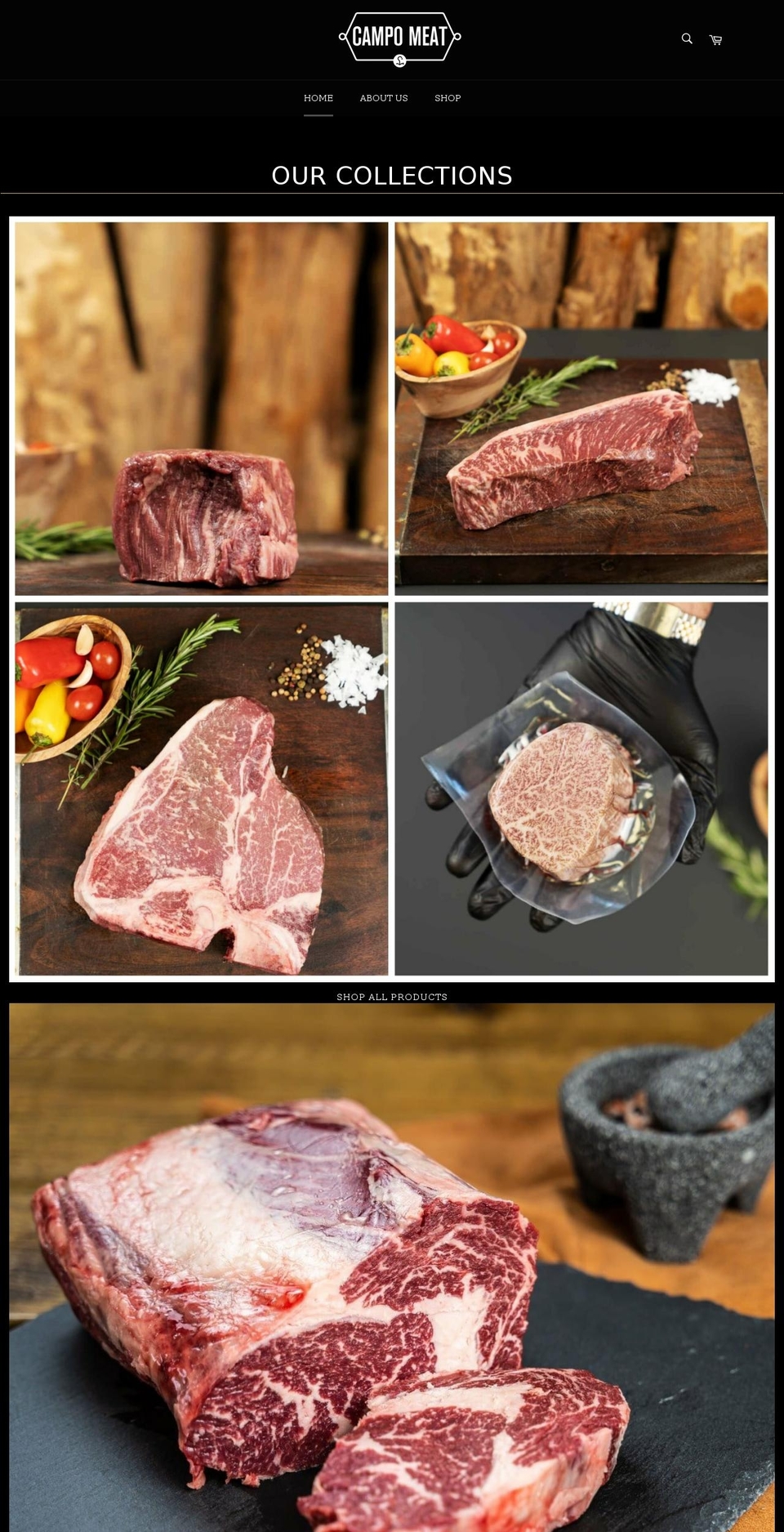campomeat.com shopify website screenshot