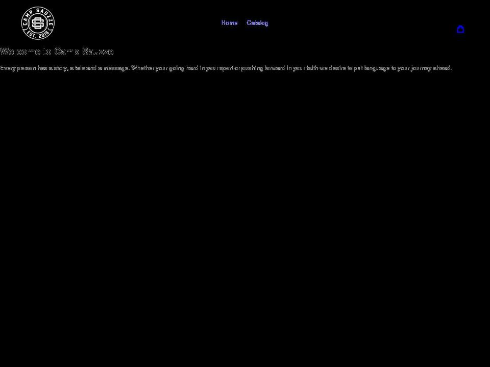 campsauzze.com shopify website screenshot