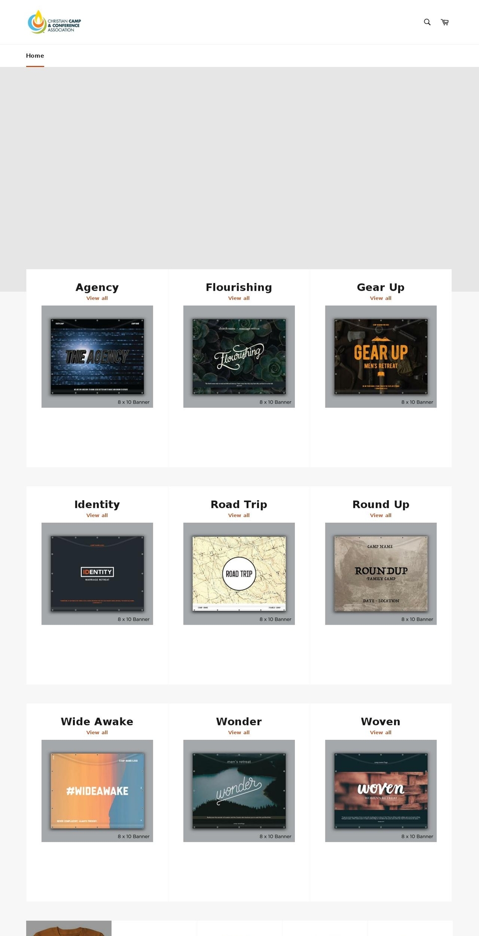 campthemestore.com — Shopify storefront screenshot