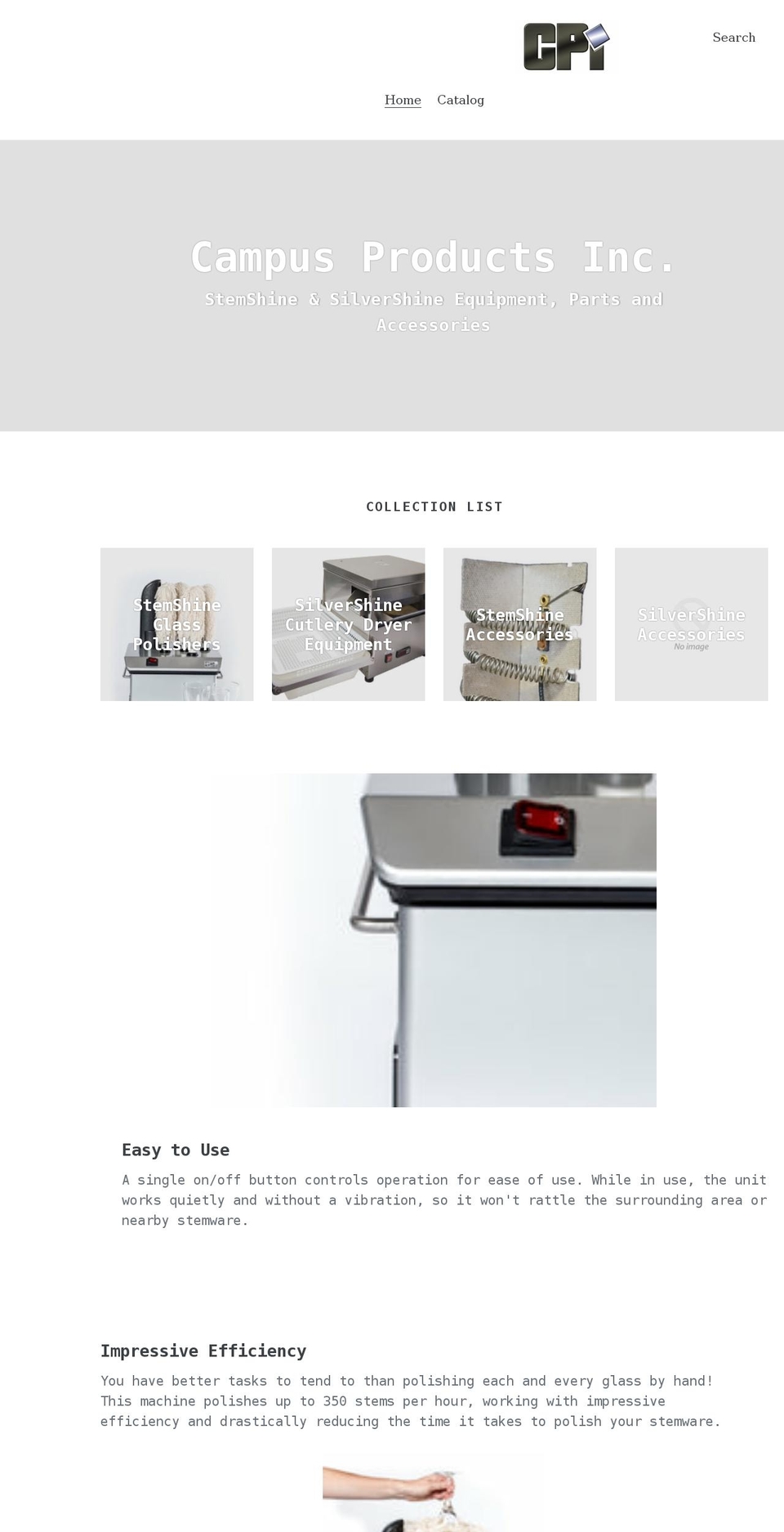 campus-products-inc.myshopify.com shopify website screenshot
