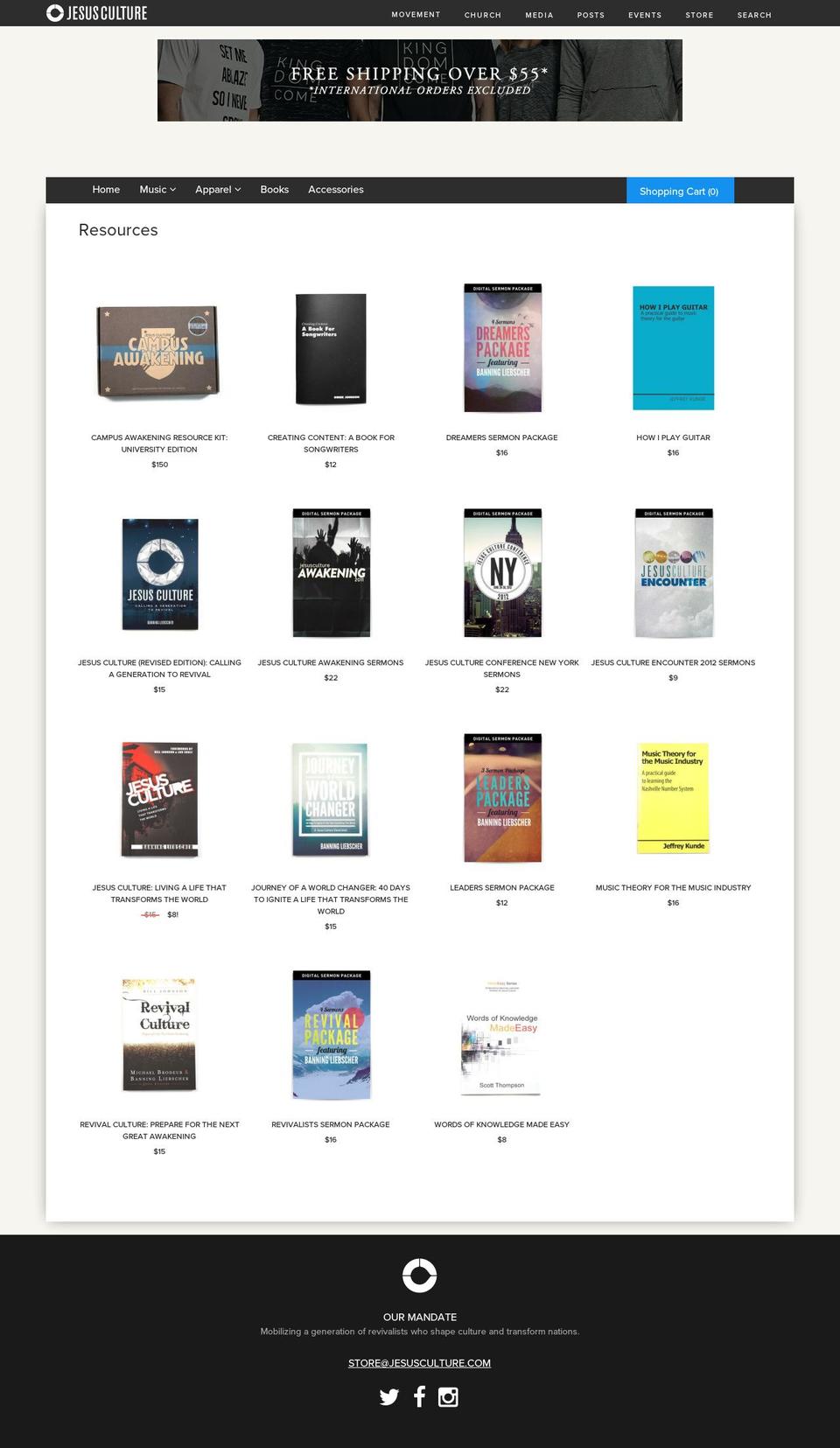 campusawakening.com shopify website screenshot