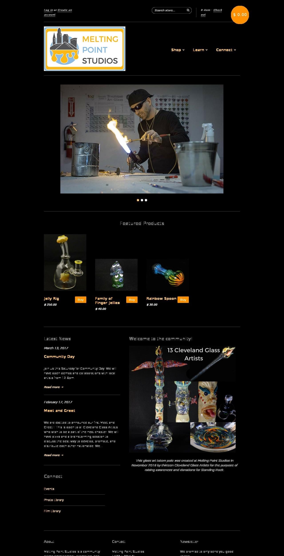 campusglass.com shopify website screenshot