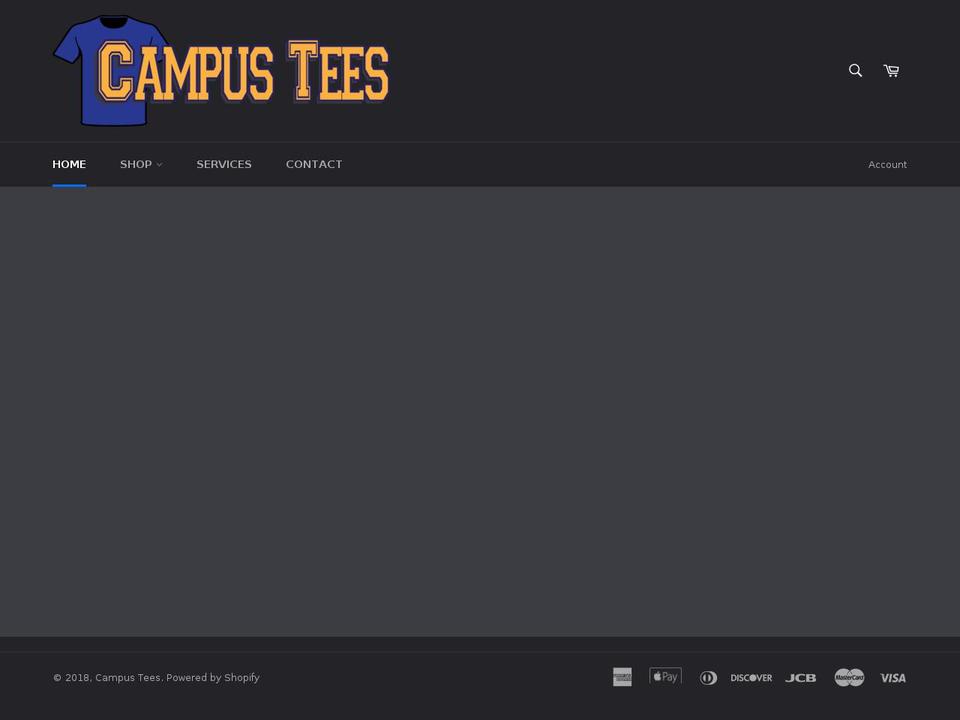 campustees.net shopify website screenshot