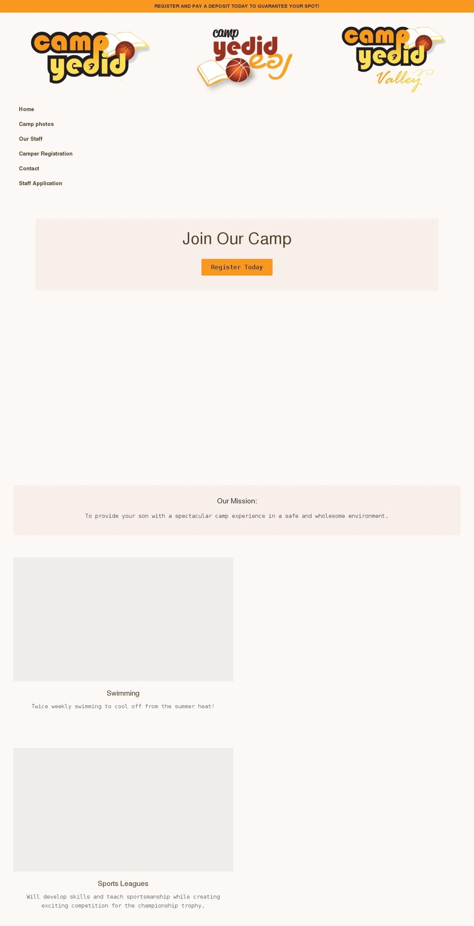 campyedid.com shopify website screenshot