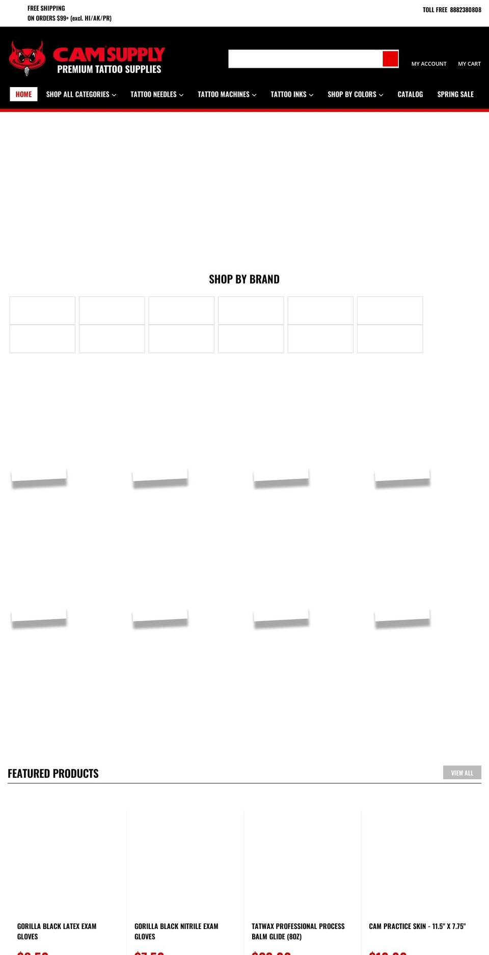 camsupply.com shopify website screenshot