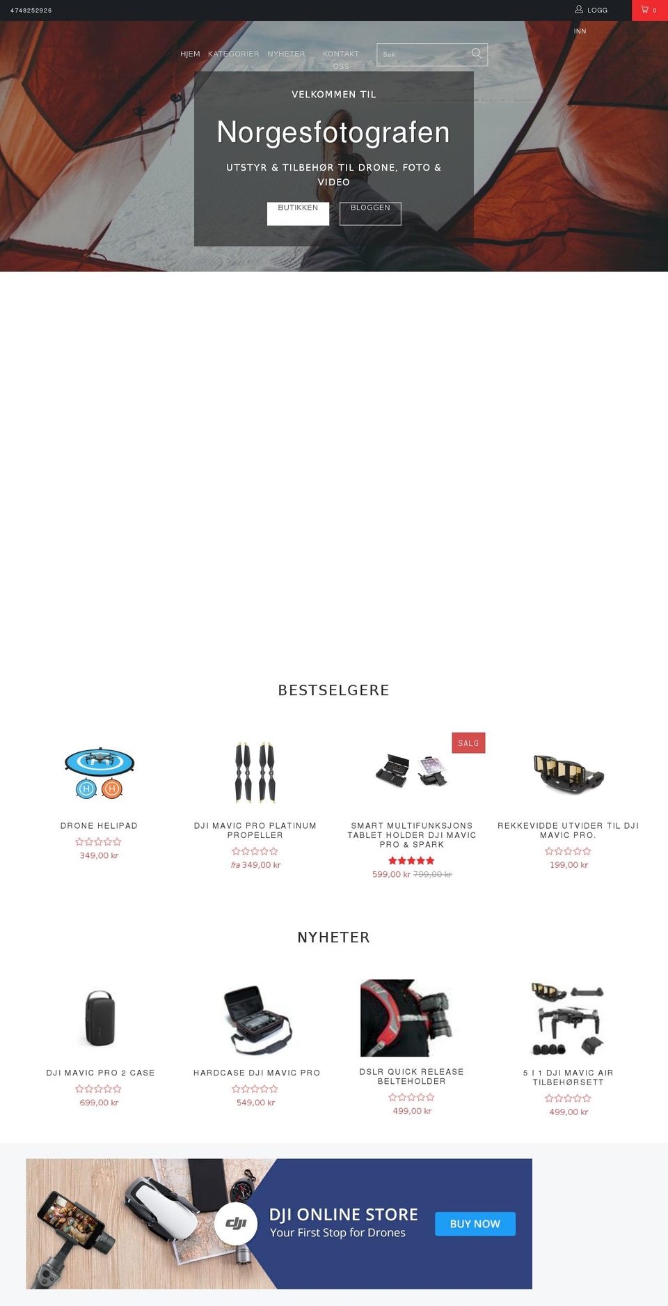 camthings.com — Shopify storefront screenshot
