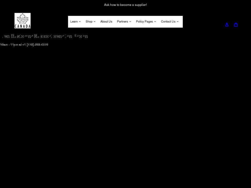 canada-ant-colony.com shopify website screenshot