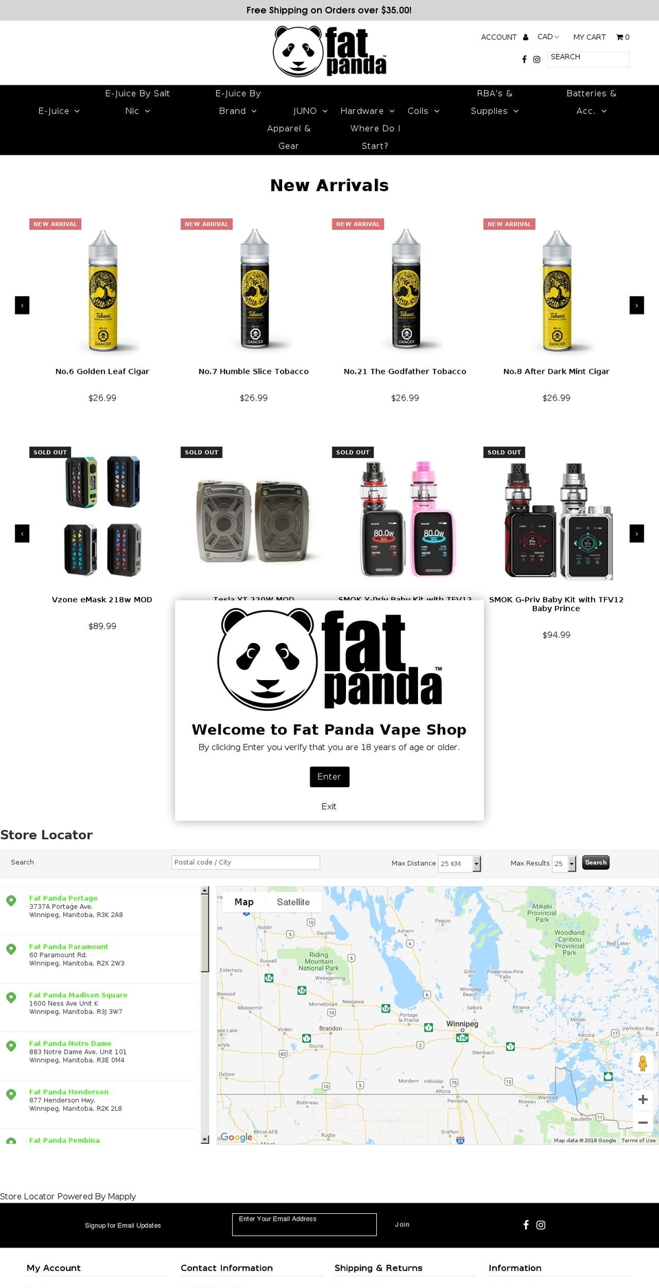 Copy of Fashionopolism Shopify theme site example canadabestejuices.com