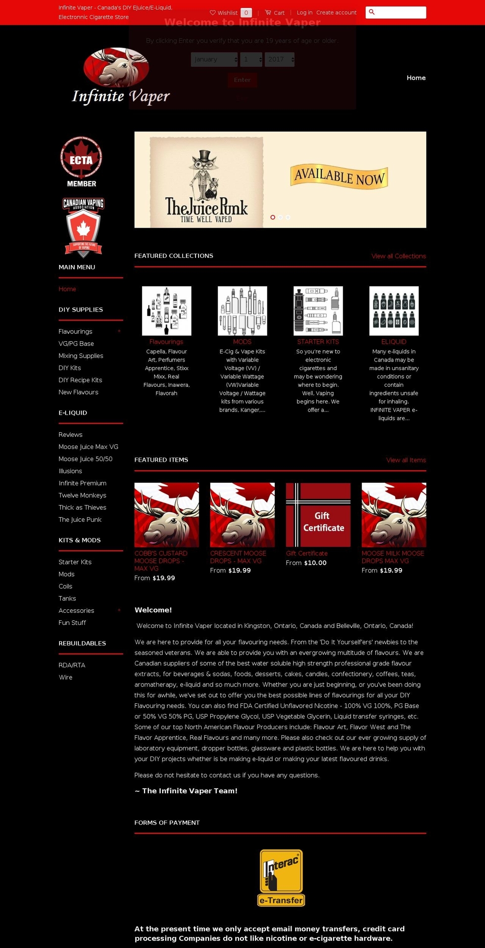 canadiandiy.com shopify website screenshot