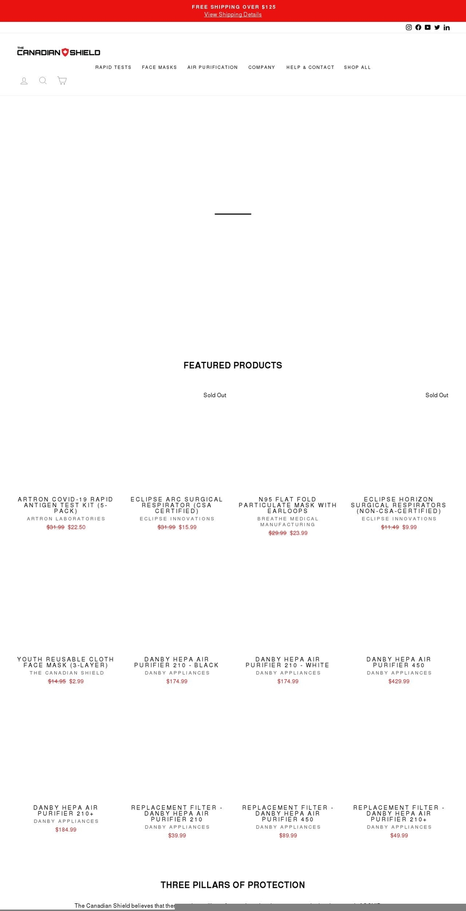 canadianshieldppe.ca shopify website screenshot