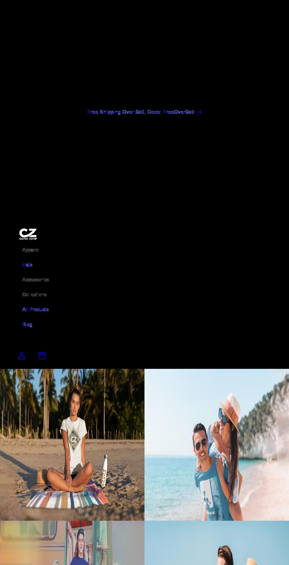 canalzone.net shopify website screenshot