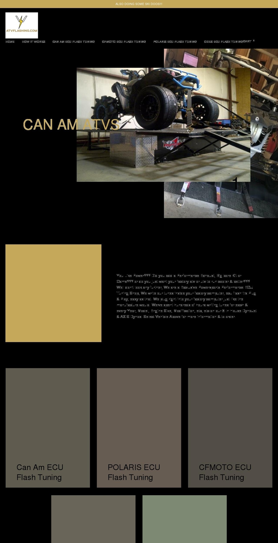 canamecutuning.com shopify website screenshot