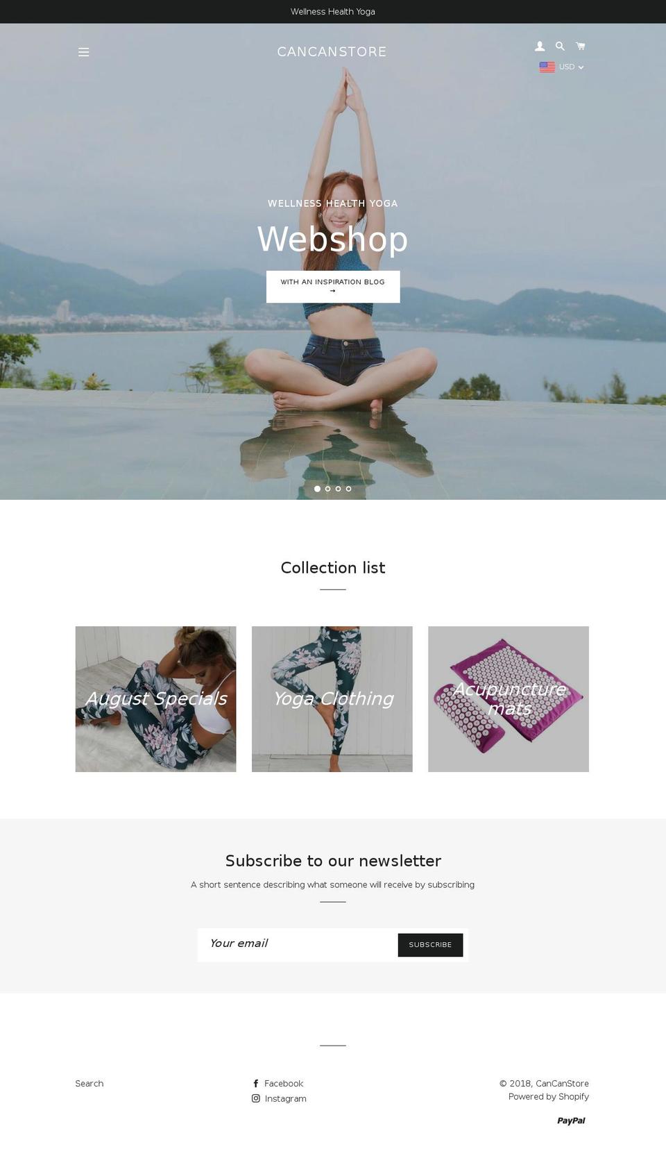 cancanstore.com — Shopify storefront screenshot