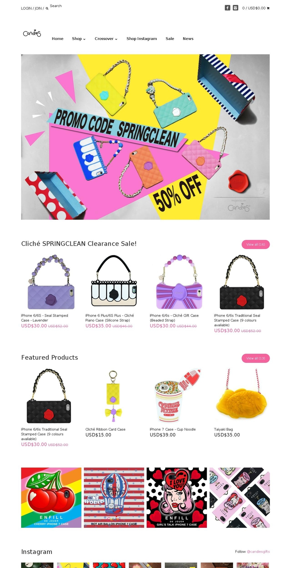 candies-gifts.com shopify website screenshot