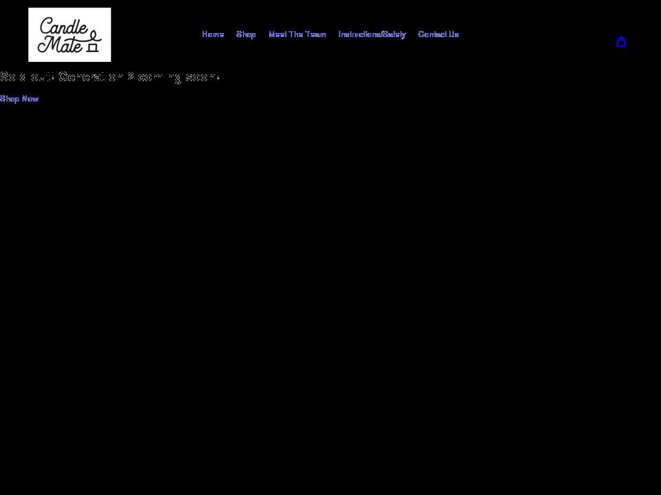 candle-mate.com shopify website screenshot