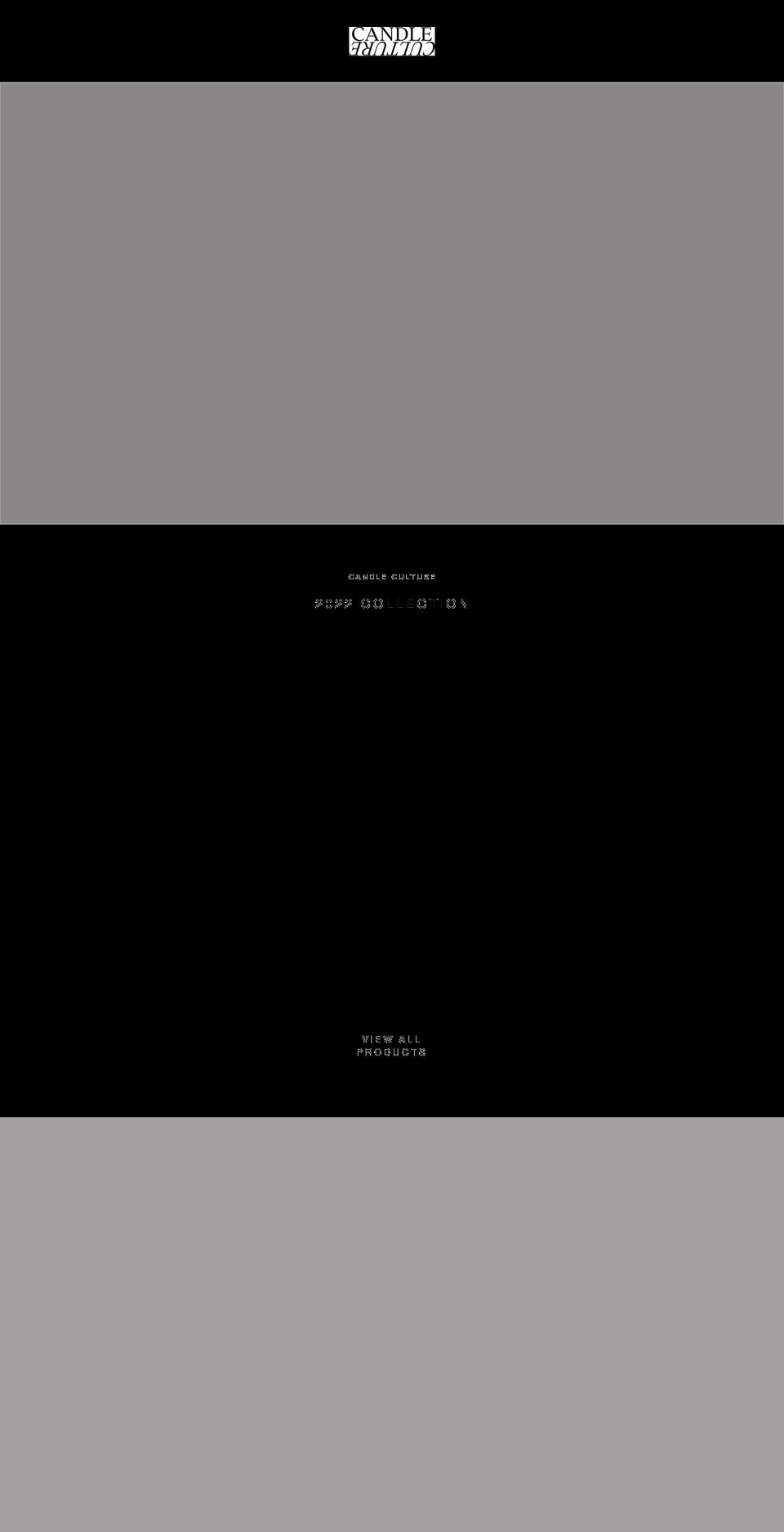 candleculture.com shopify website screenshot