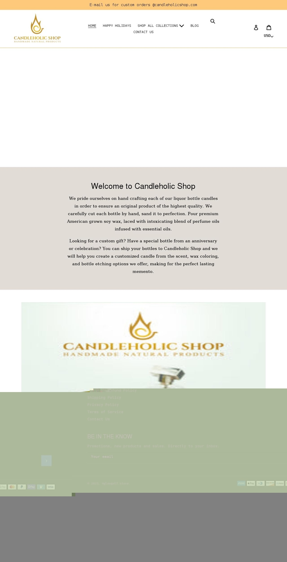 RS-Development Shopify theme site example candleholicshop.com