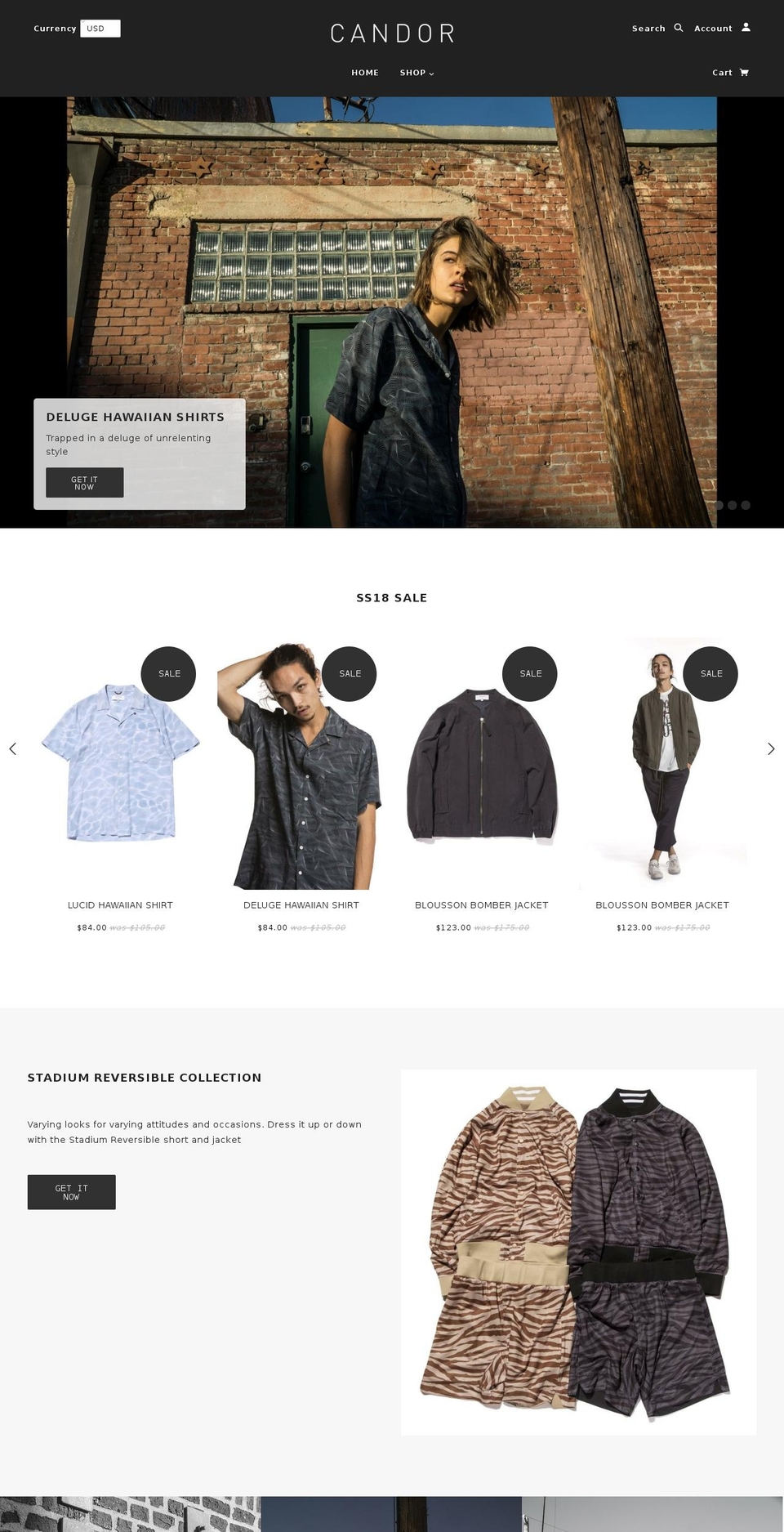 candorofficial.com — Shopify storefront screenshot