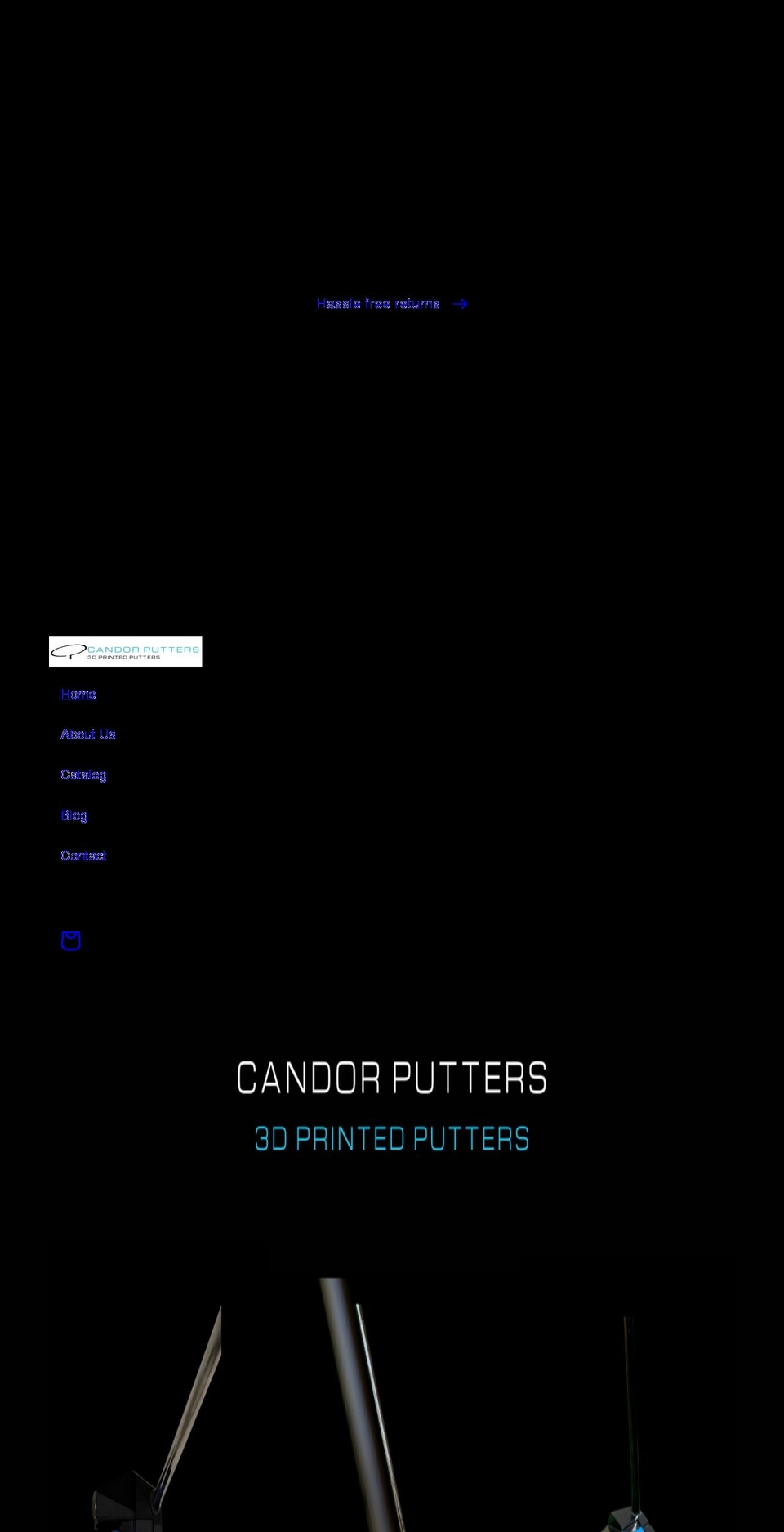 candorputters.com shopify website screenshot