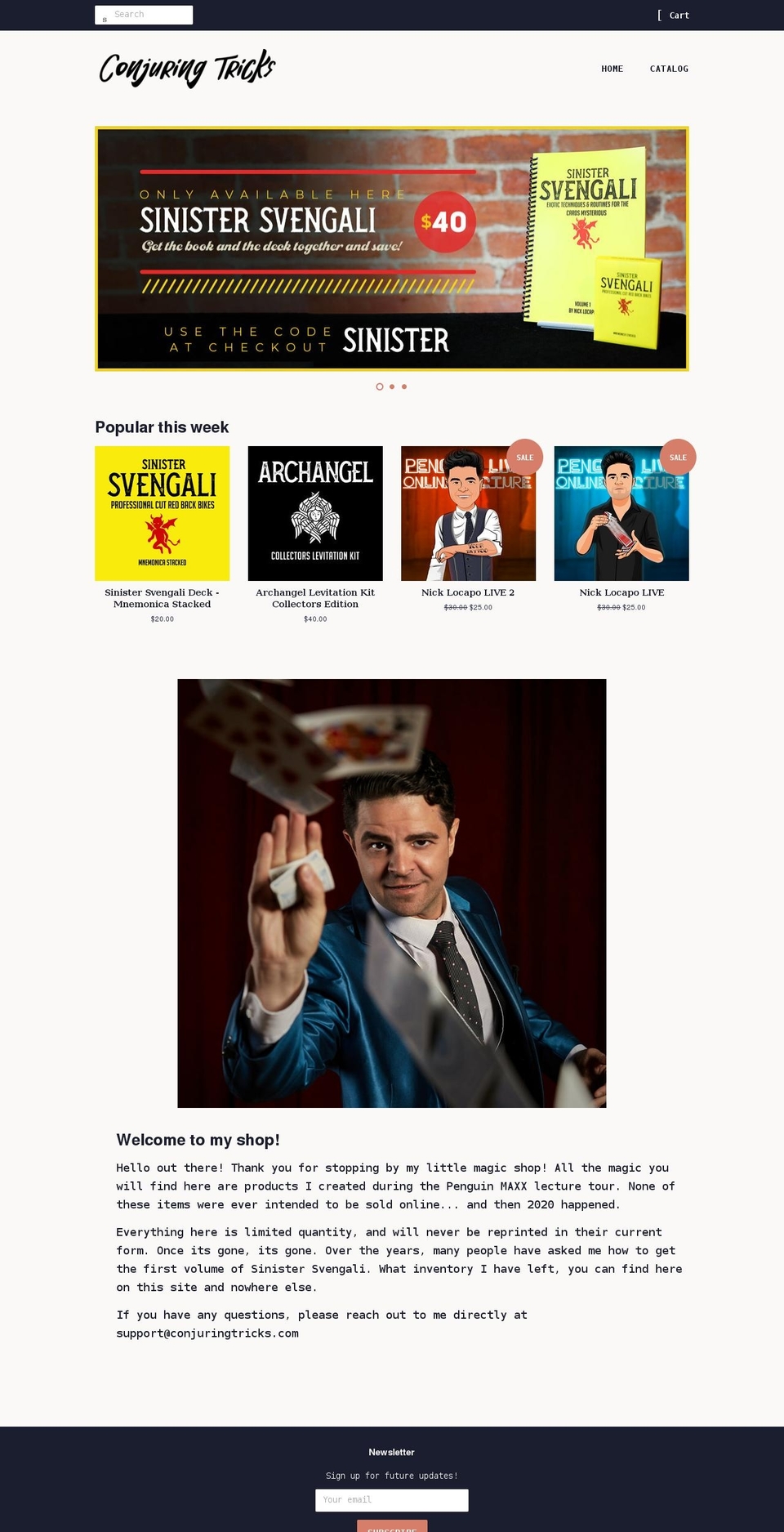 candorxvisions.com — Shopify storefront screenshot