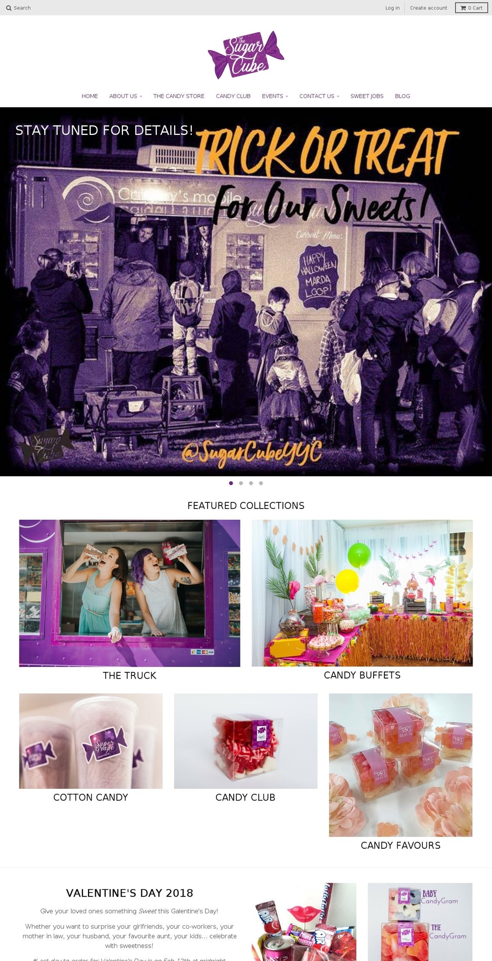 candybuffet.ca shopify website screenshot