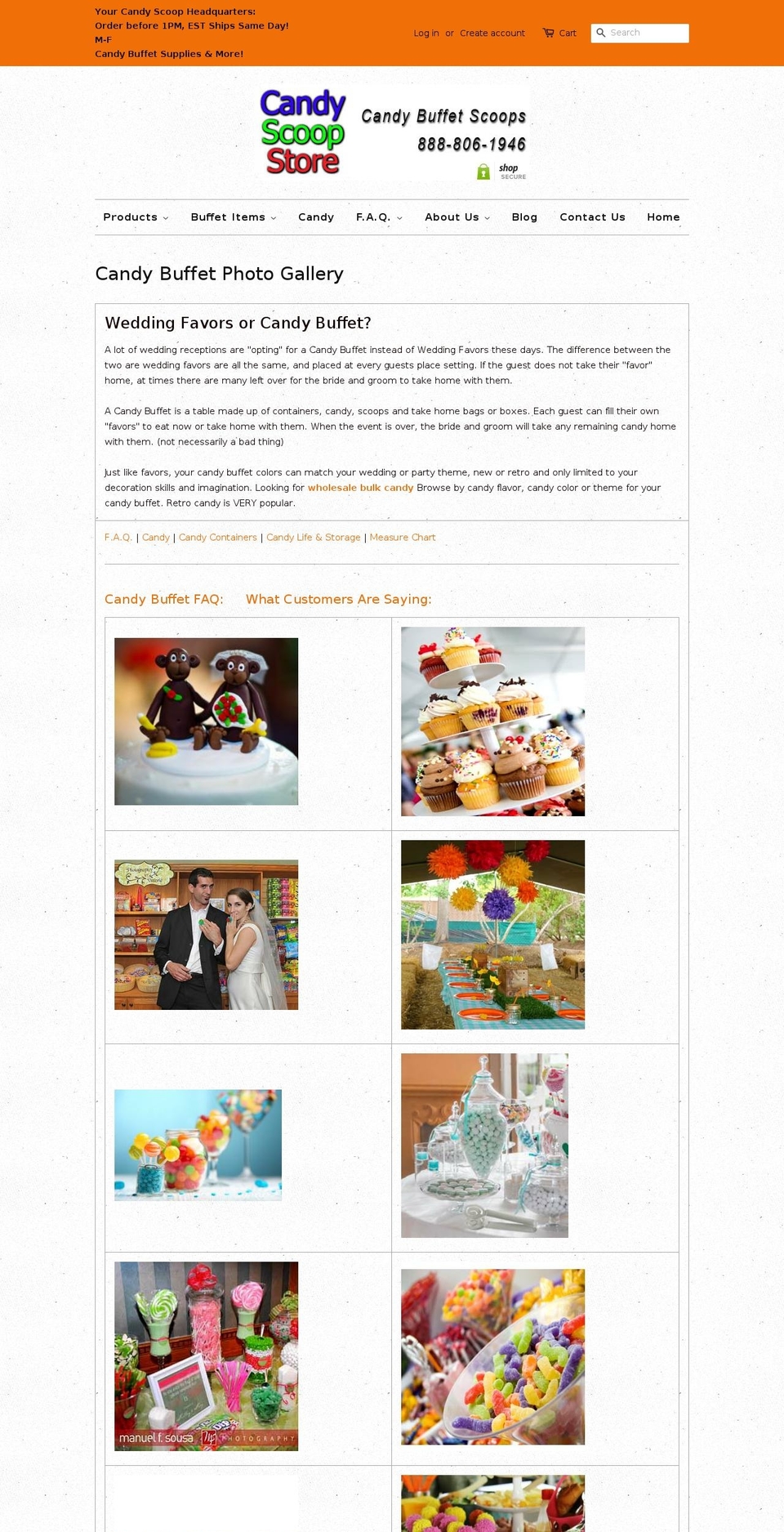 candyscoopstore.net shopify website screenshot