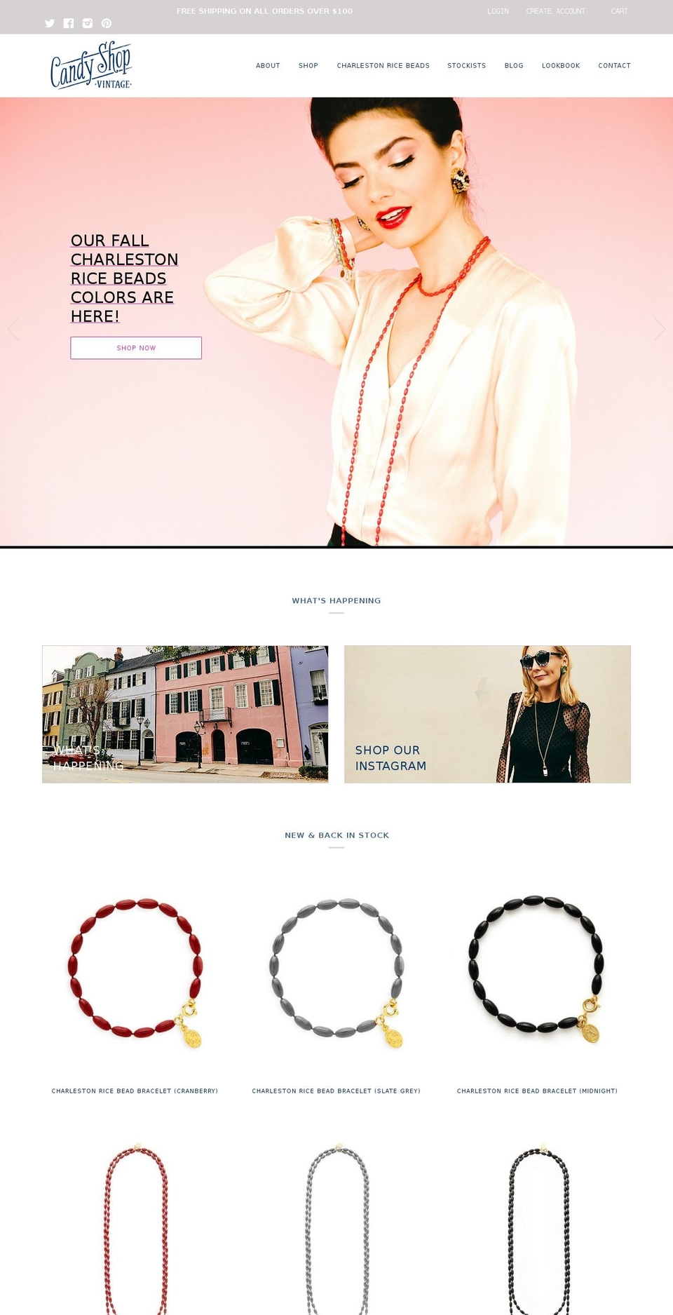 candyshopjewelry.com — Shopify storefront screenshot