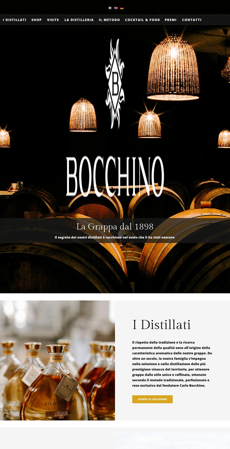 Bocchino \u003e ecommerce Shopify theme site example canelli.com
