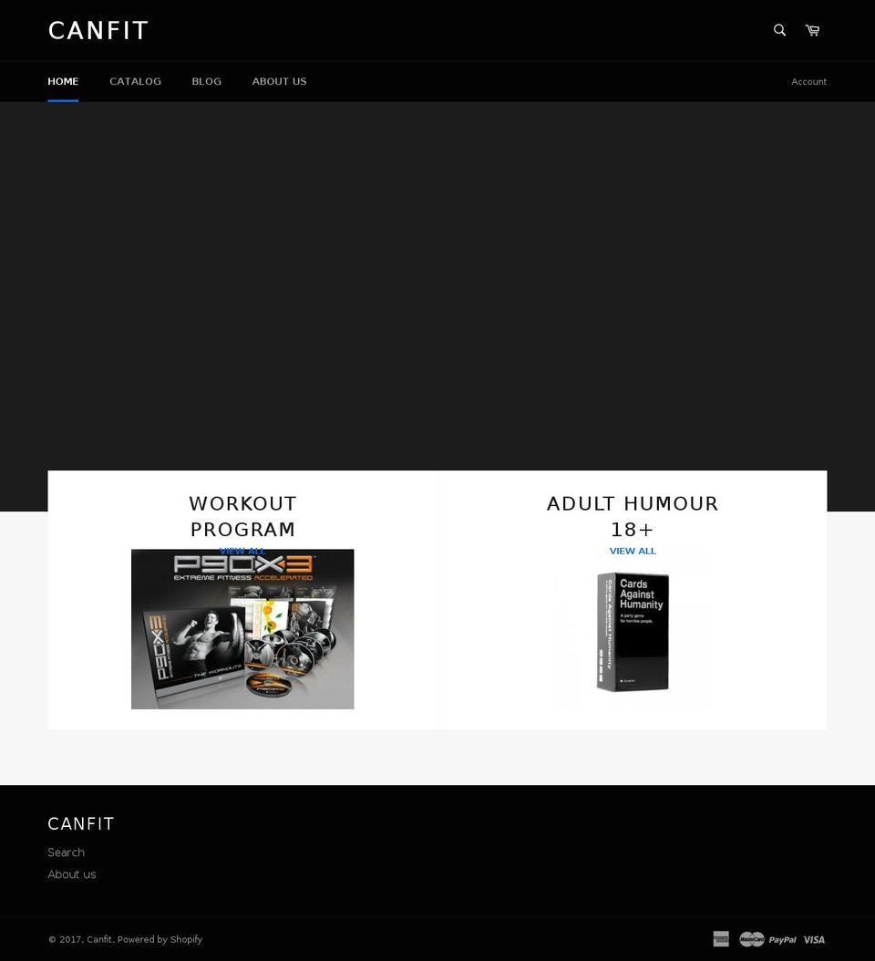 canfit.biz shopify website screenshot