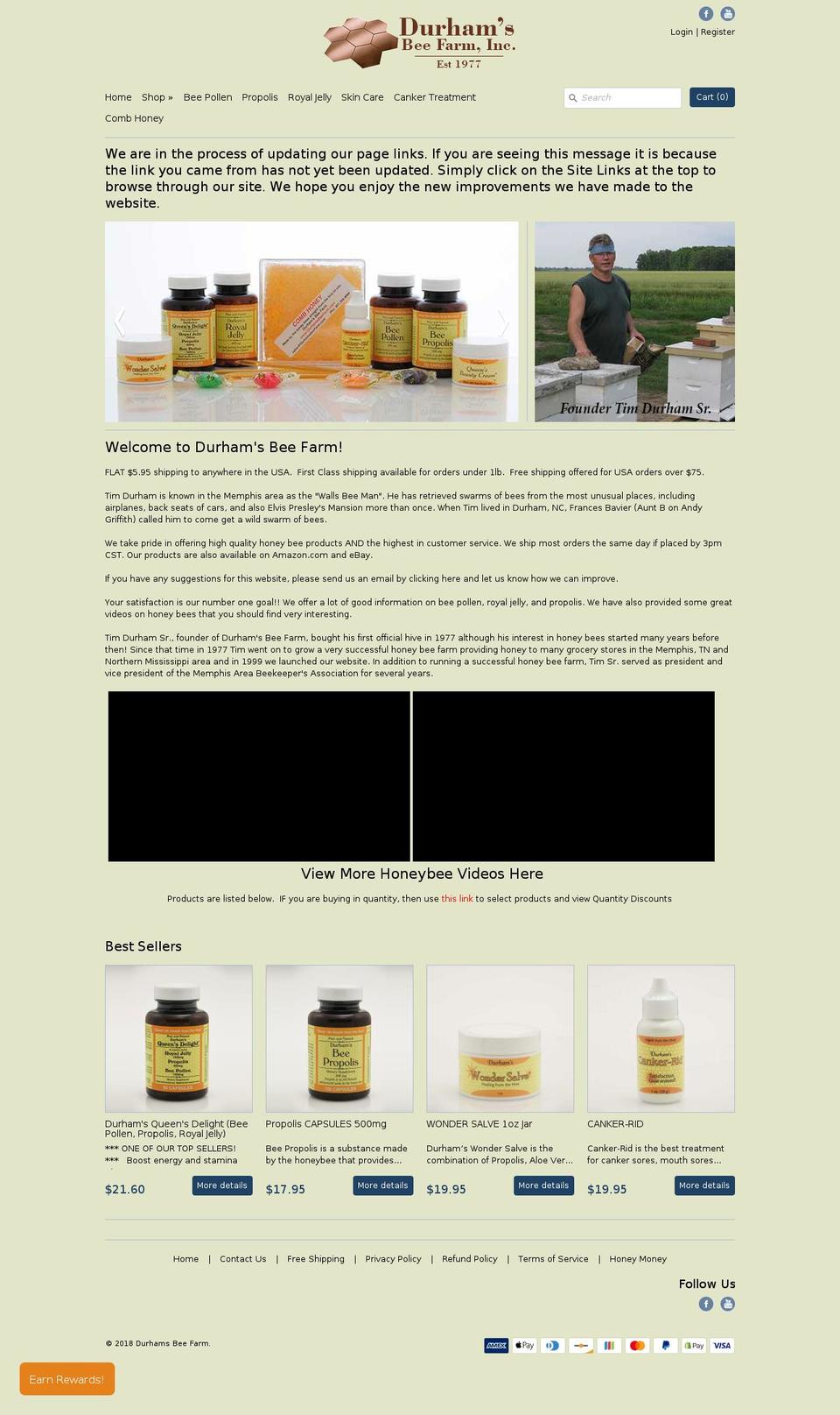 canker-rid.com — Shopify storefront screenshot