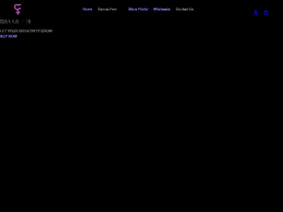 canna-fem.com shopify website screenshot