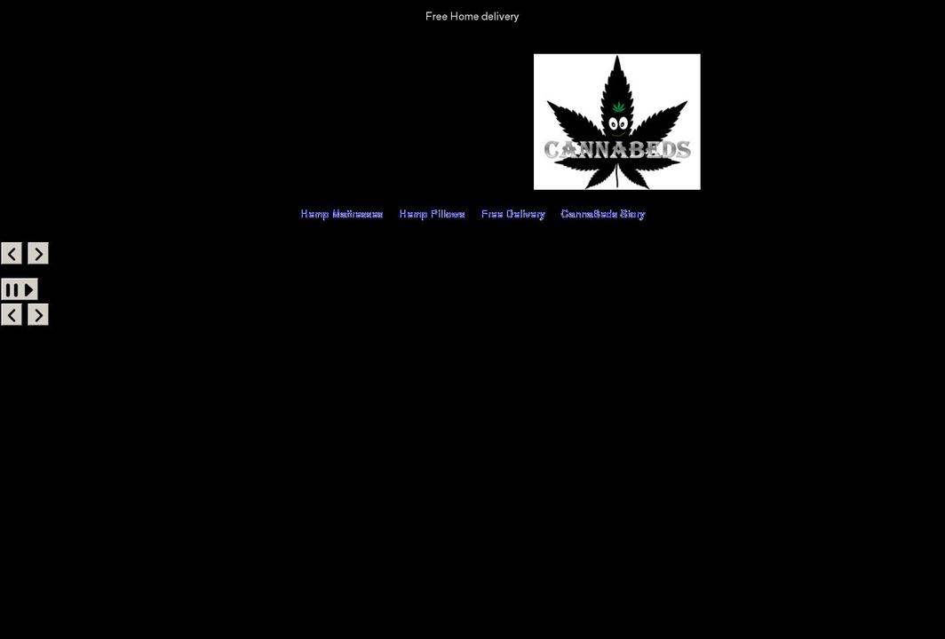 cannabedsamerica.com shopify website screenshot