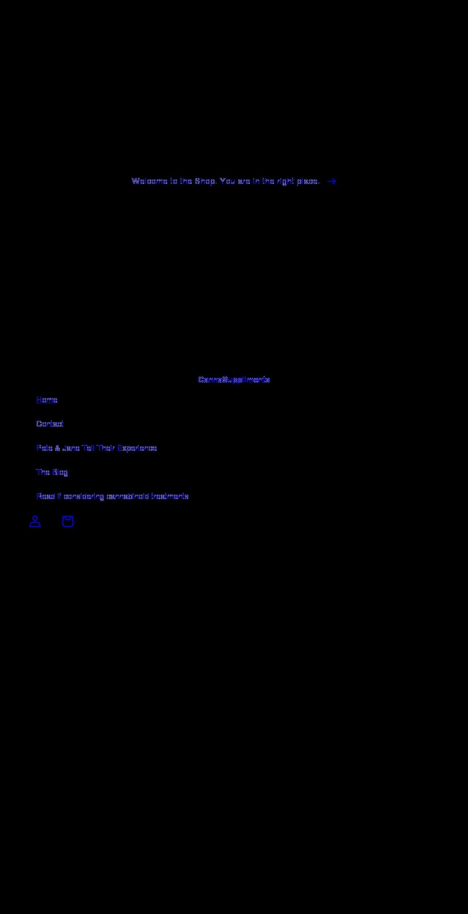 cannasuppliments.com shopify website screenshot