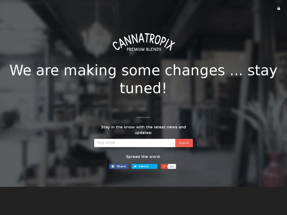 cannatropix.com shopify website screenshot