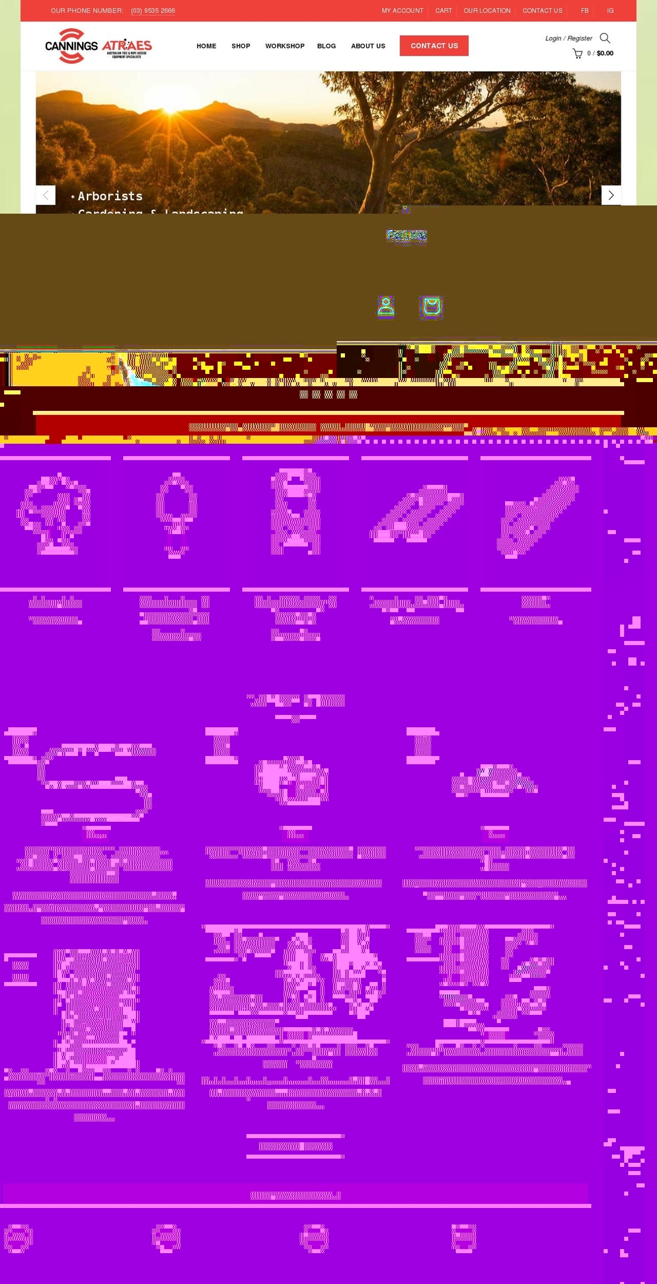 cannings-com-au.myshopify.com shopify website screenshot