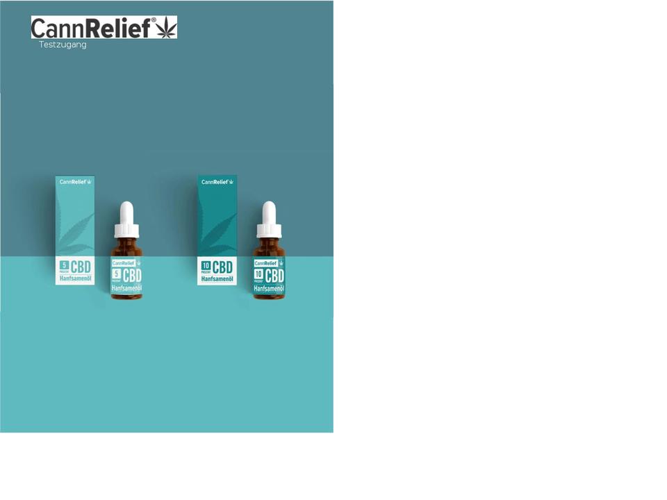 cannrelief.de shopify website screenshot