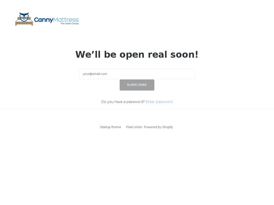 cannymc.com — Shopify storefront screenshot