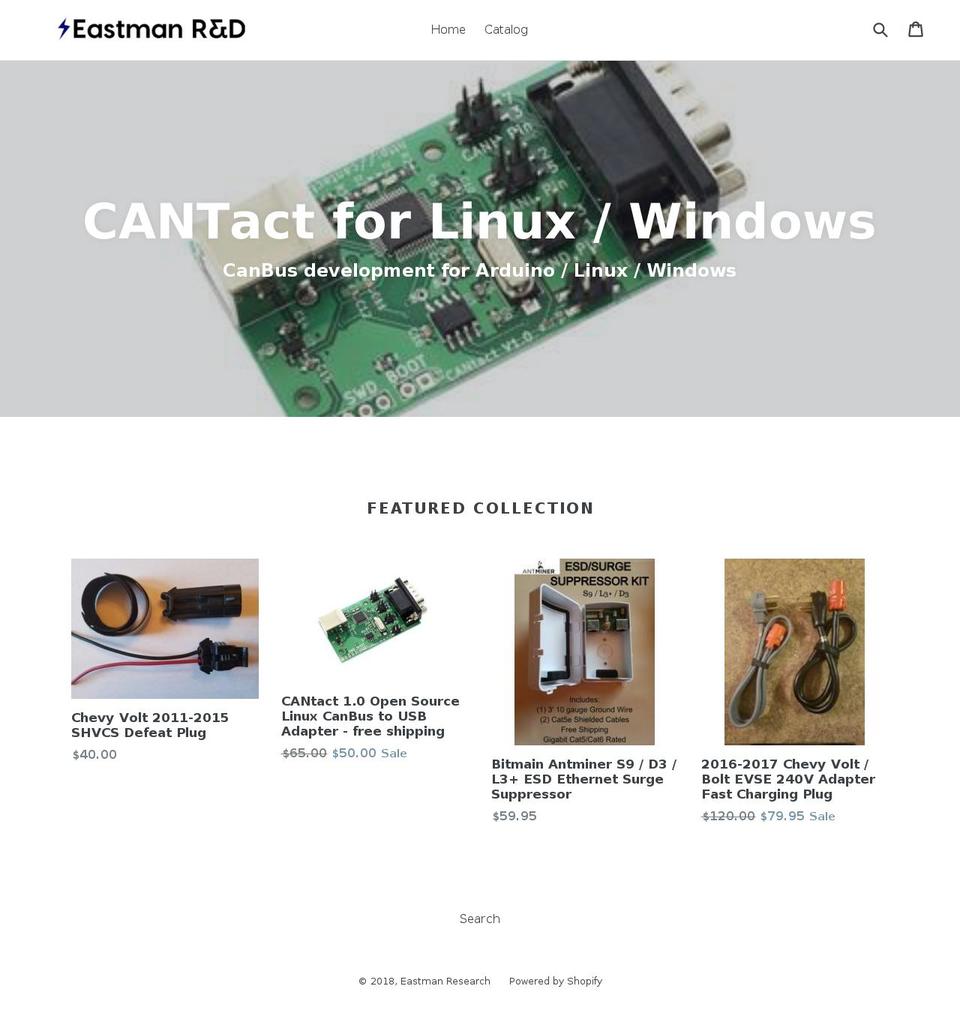 cantact.net shopify website screenshot