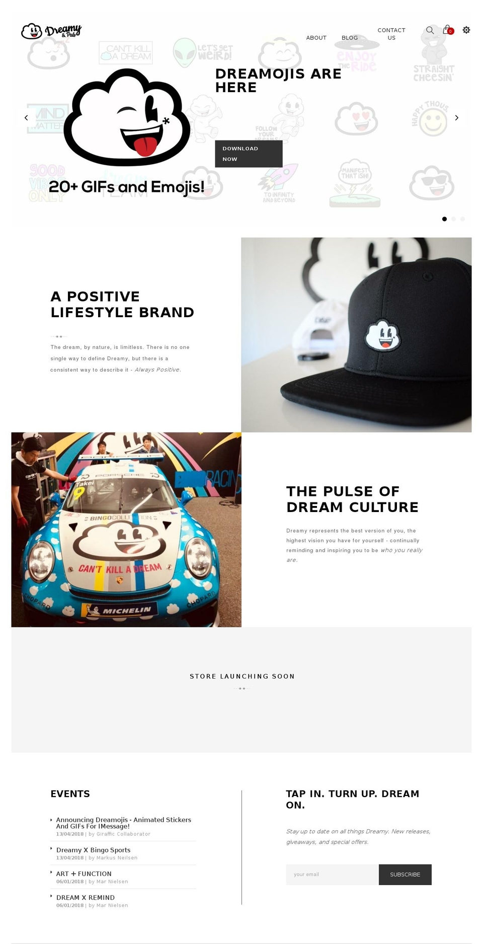 dreamrlabs theme Shopify theme site example cantkilladream.com