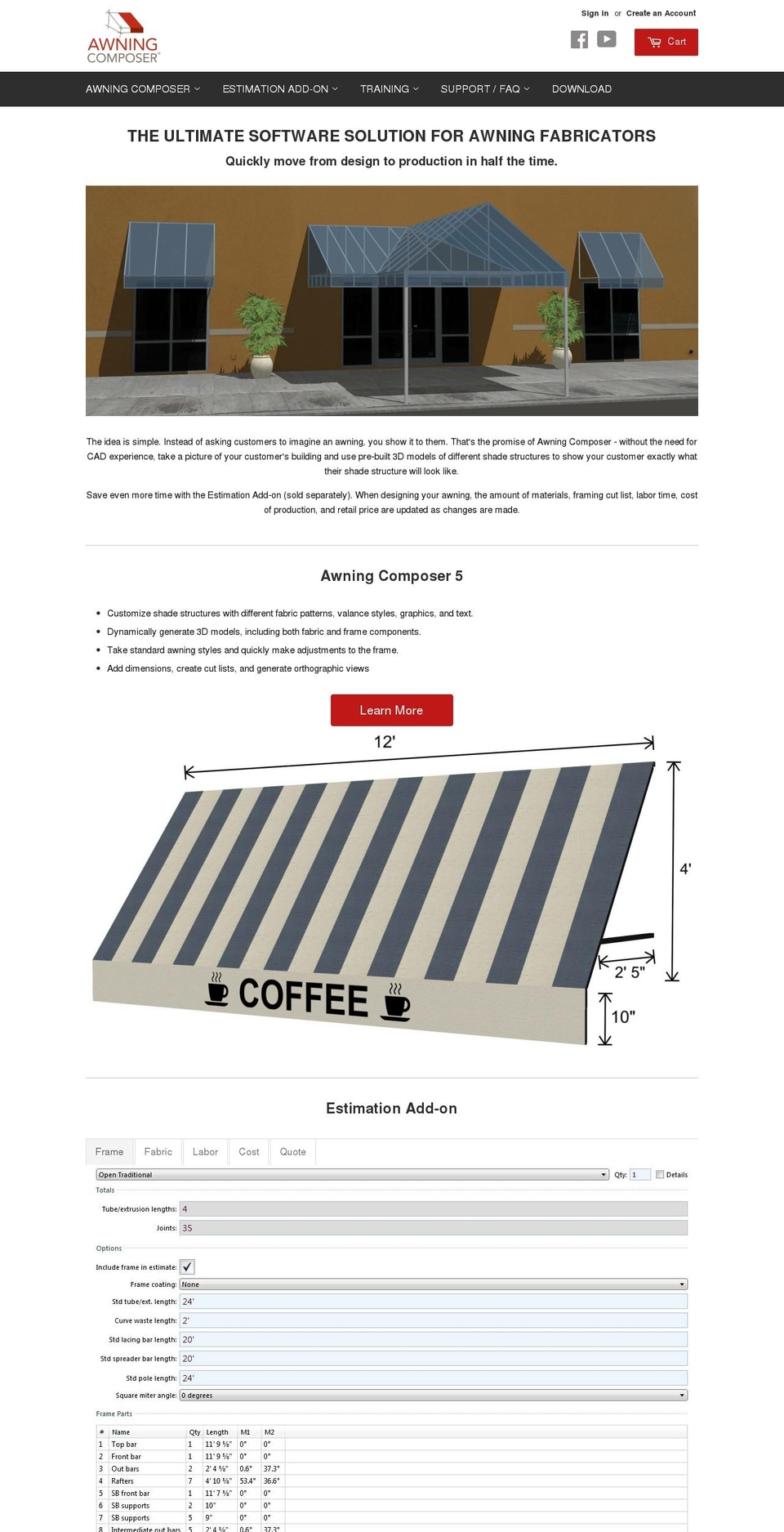 canvaslink.com — Shopify storefront screenshot