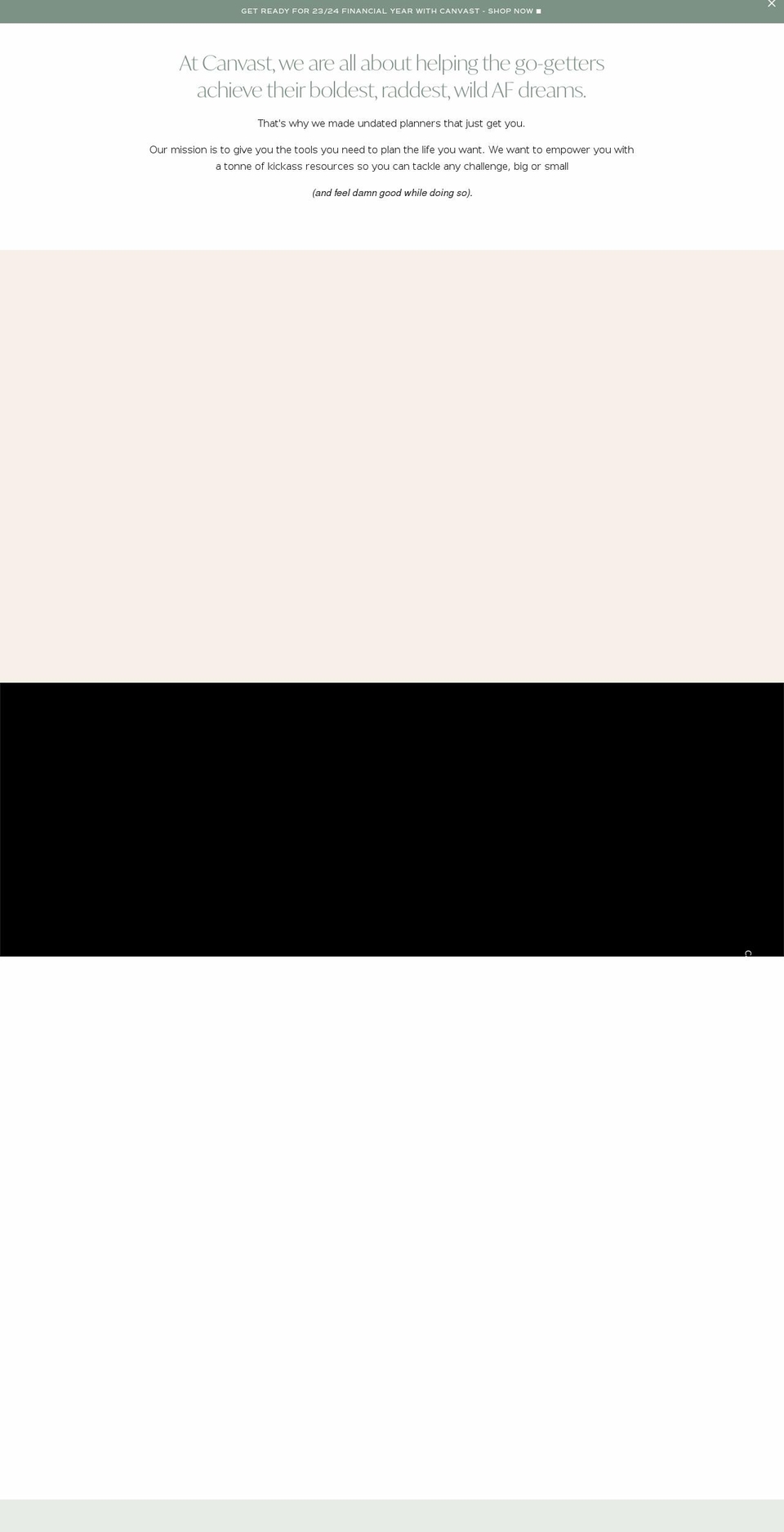 canvastco.com shopify website screenshot