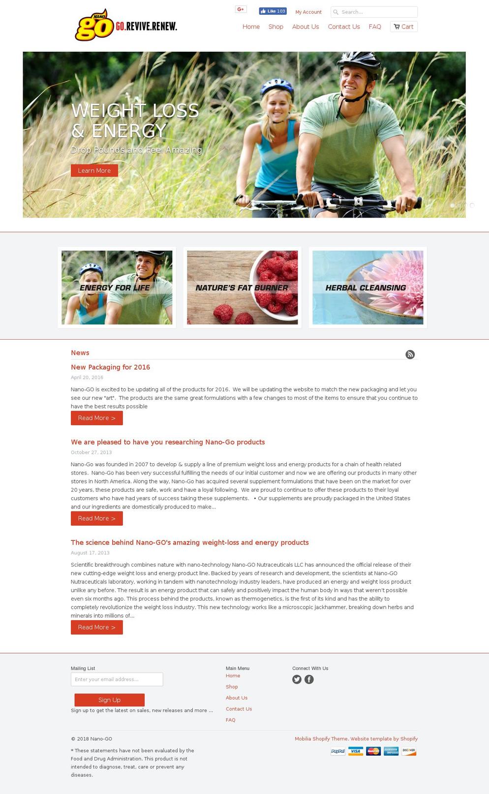 canyonworldquest.com — Shopify storefront screenshot