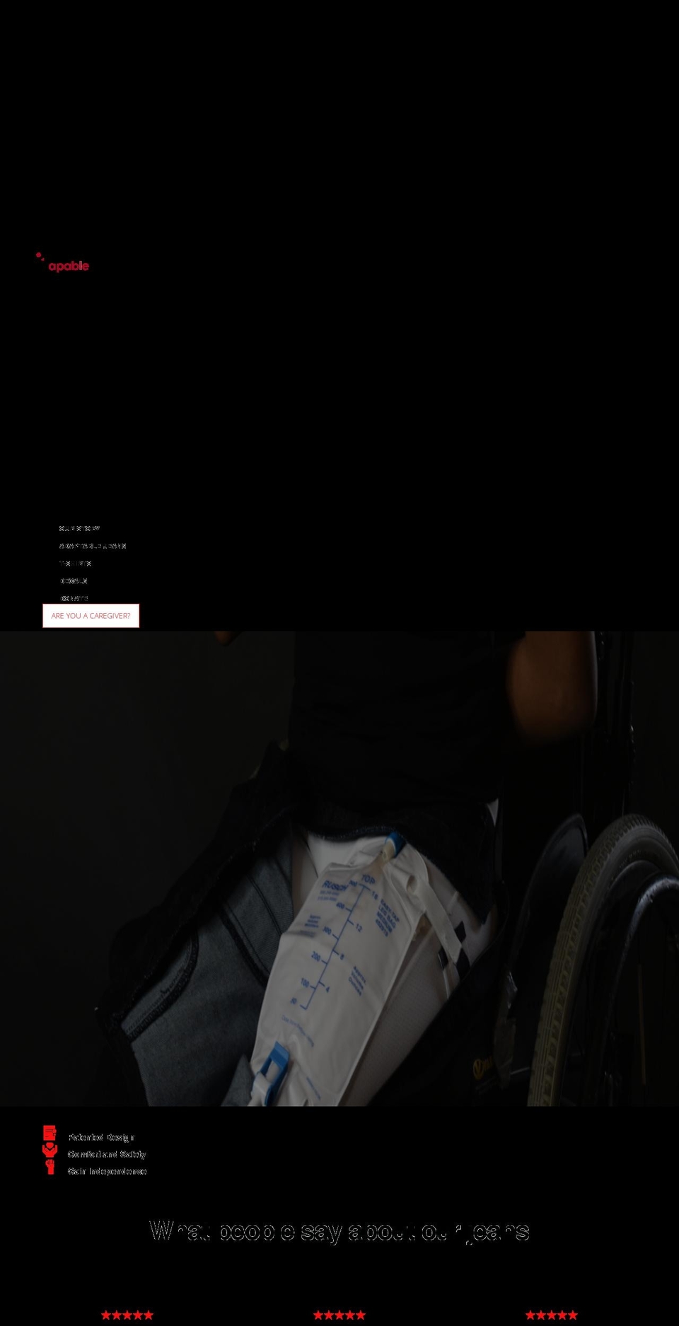 capableclothing.com shopify website screenshot