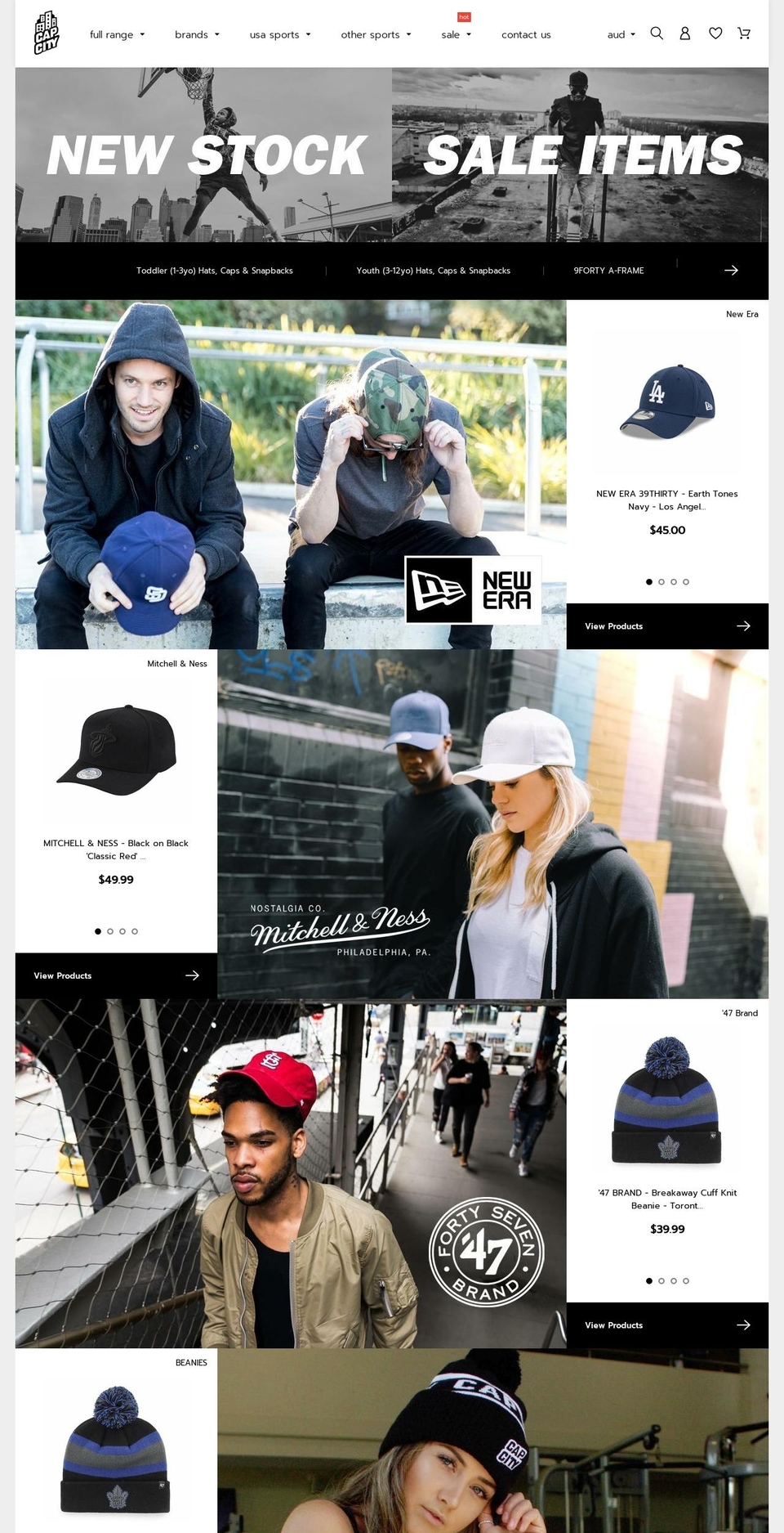 redhat Shopify theme site example capcity.com.au