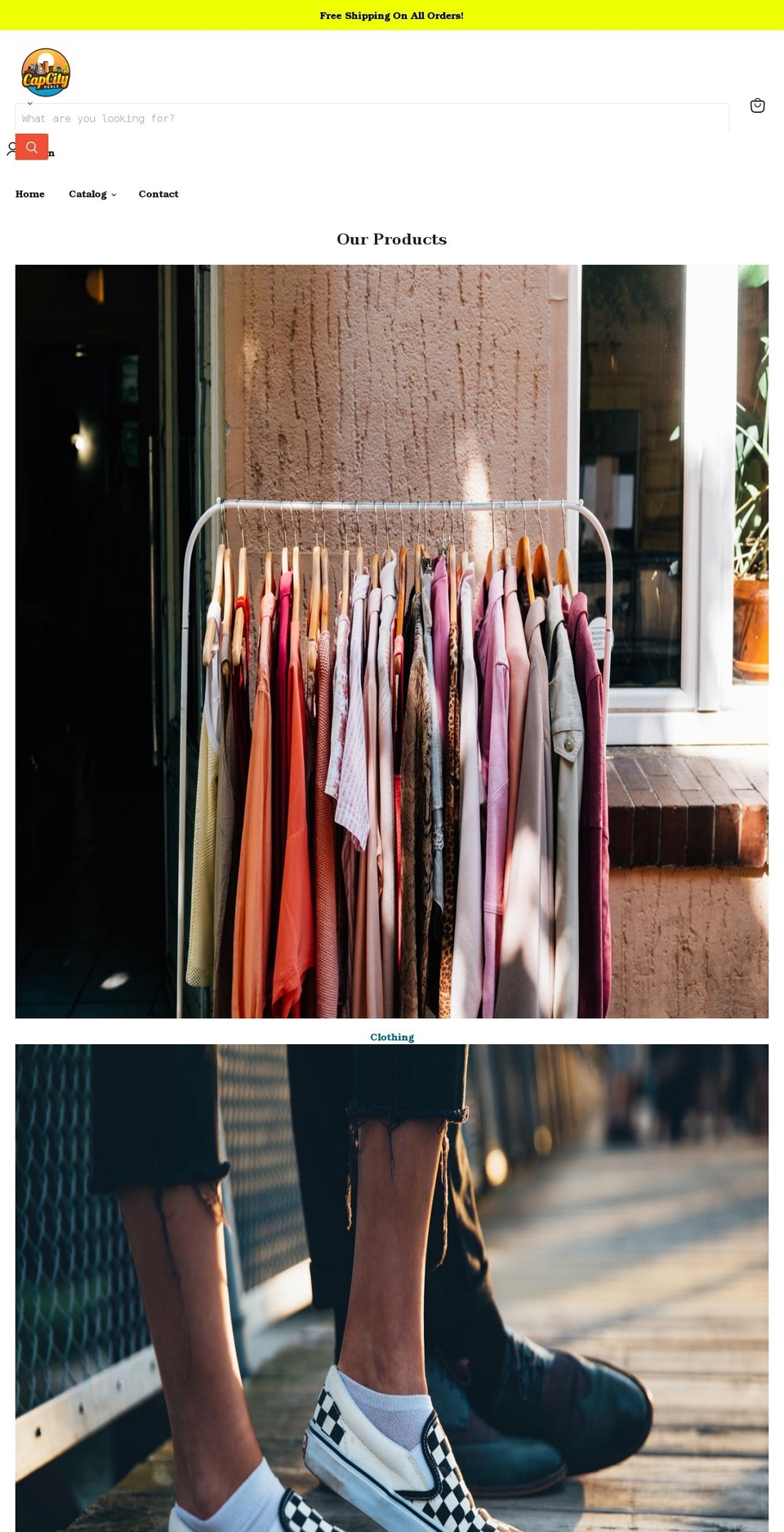 capcitydeals.com shopify website screenshot