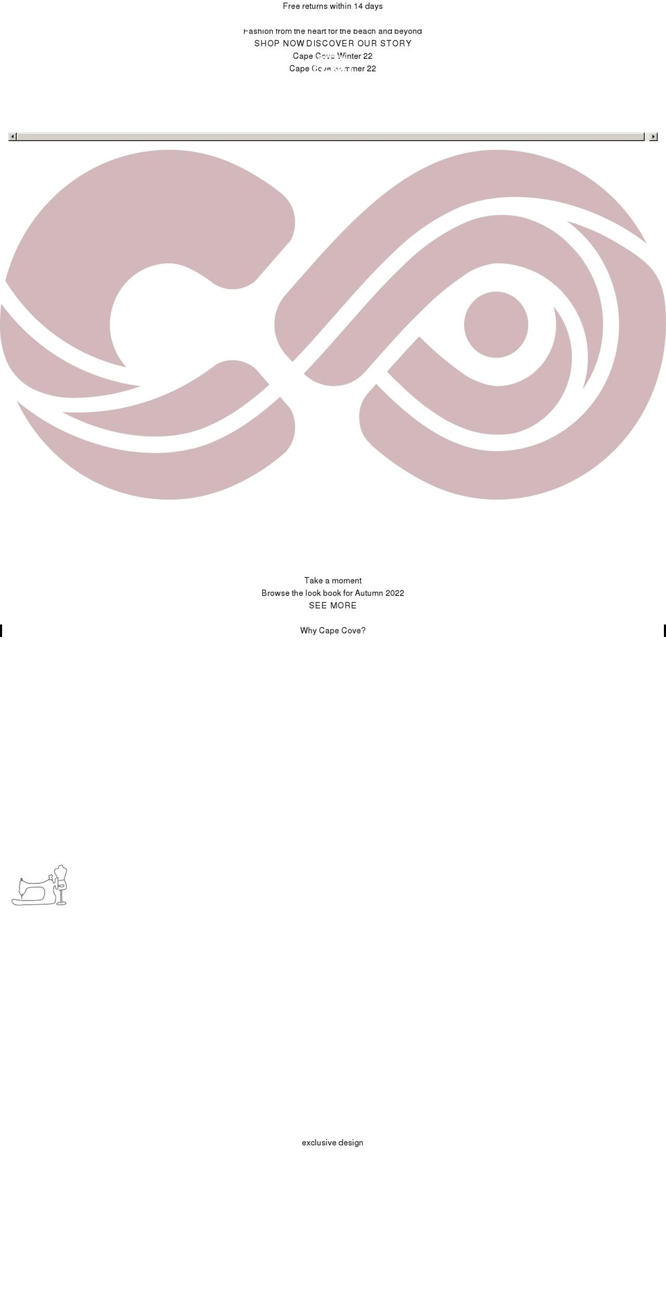 cape-cove.com shopify website screenshot