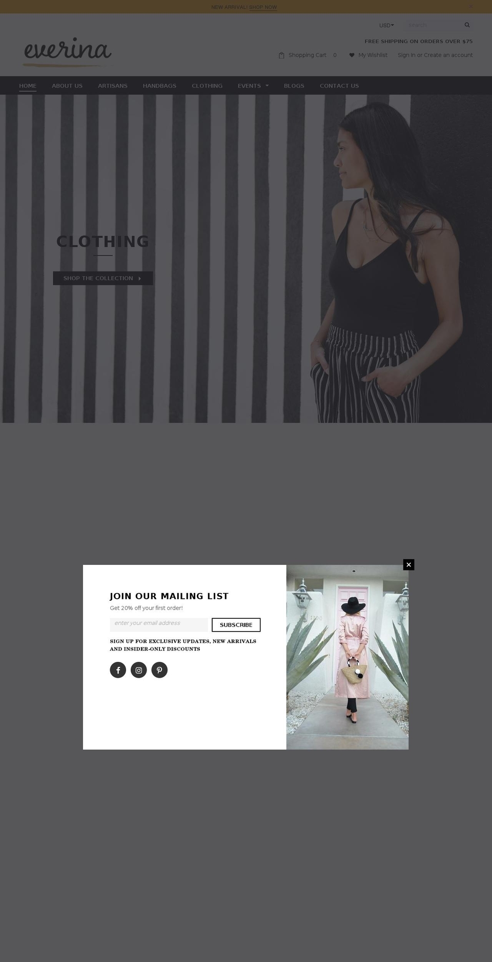 cape-lifestyles.com — Shopify storefront screenshot