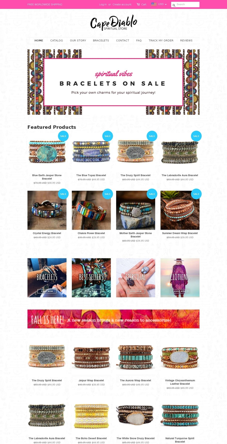 capediablostore.com — Shopify storefront screenshot