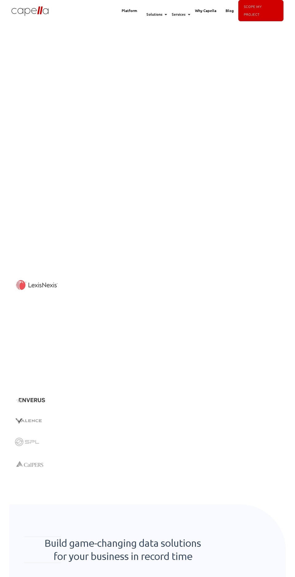 capella-co.com — Shopify storefront screenshot