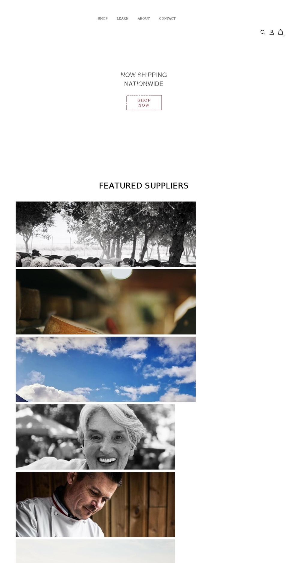 capellacheese.com shopify website screenshot